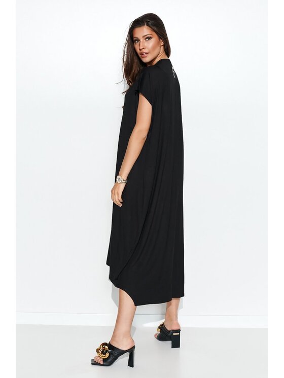 Numinou Numinou Sukienka letnia NU387 Czarny Oversize