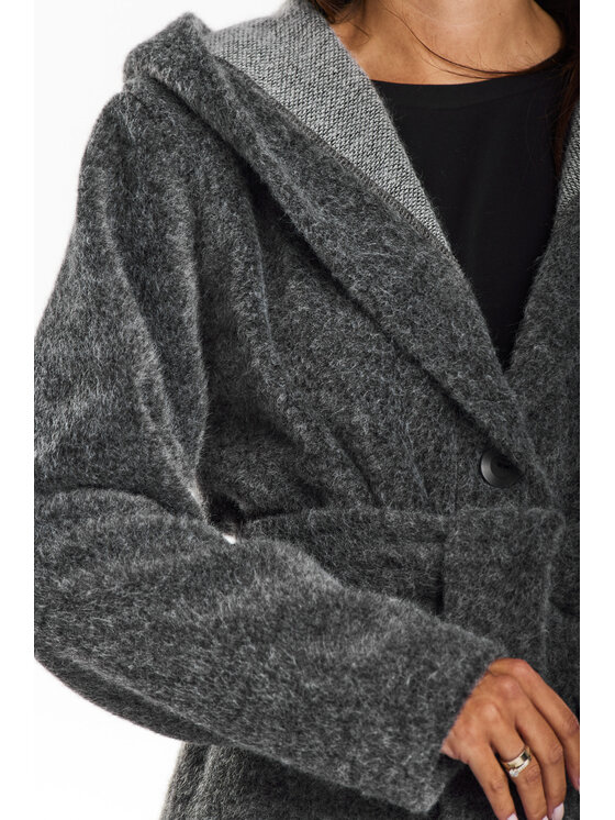 Awama Awama Kabát A682 Sivá Basic Fit