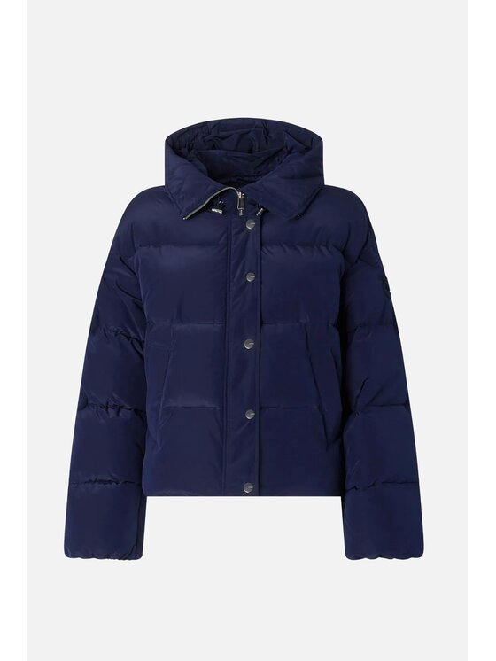 PINKO PINKO Zimní bunda Impasto Tmavomodrá Regular Fit