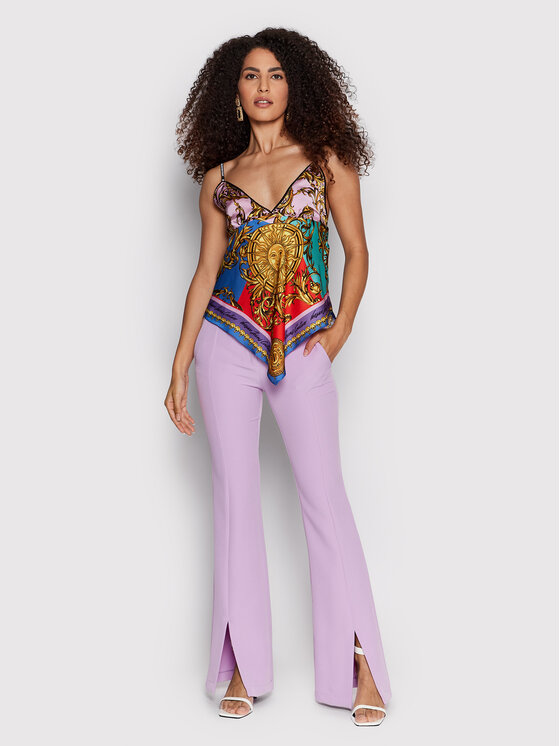 Versace Jeans Couture Versace Jeans Couture Top Garland Sun Baby Doll 72HAM230 Farebná Regular Fit