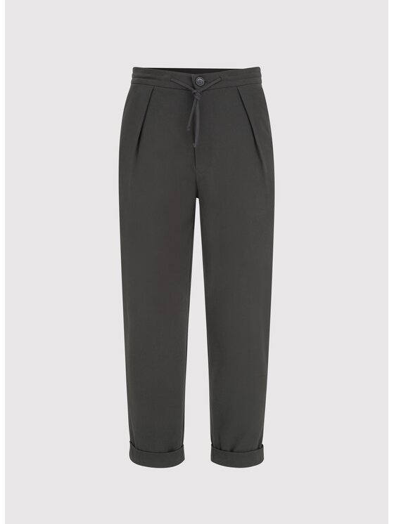 Pako Lorente Pako Lorente Spodnie materiałowe P24WF-WX-006 Szary Relaxed Fit