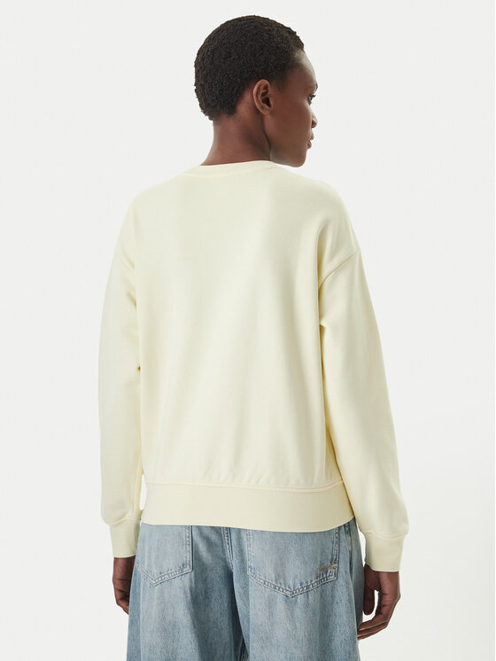 Calvin Klein Jeans Calvin Klein Jeans Sweatshirt Logo Graphic LV047F818G Weiß Regular Fit