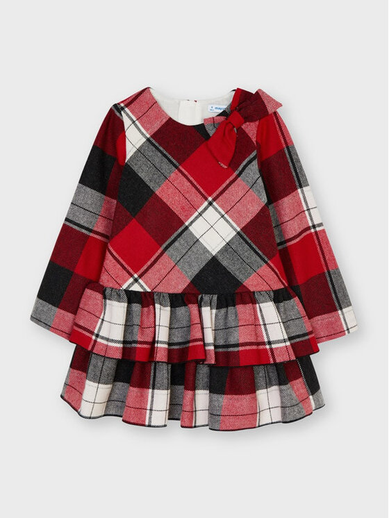 Vestito da giorno 4914 Rosso Regular Fit