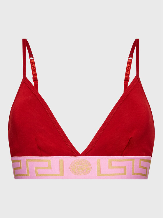 Versace Versace Сутиен бралет Greca 1000656 Червен