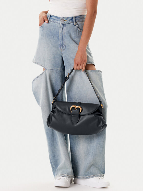 PINKO PINKO Дамска чанта Jolene Shoulder Classic PE 25 PLTT 102801 A270 Черен