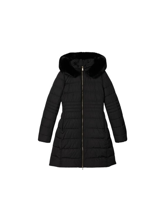 Oltre Oltre Giubbotto piumino F006R001486N033 Nero Slim Fit