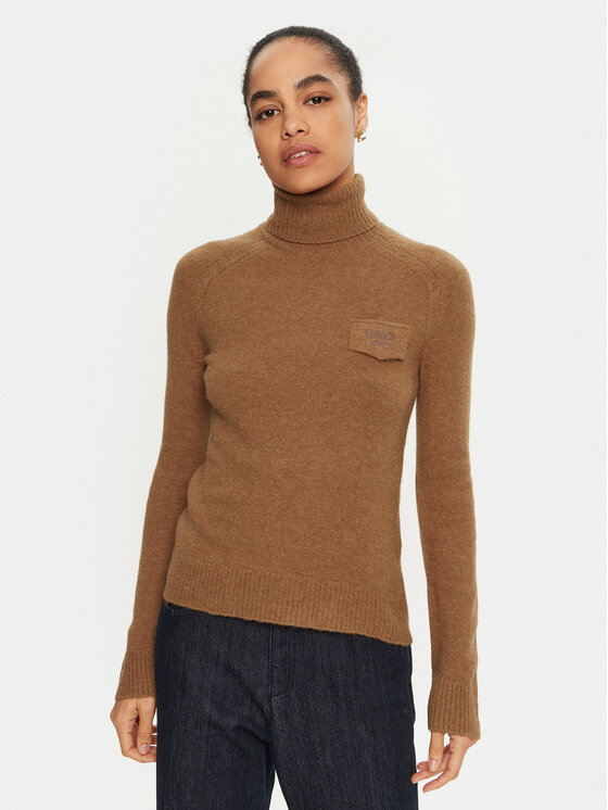 Liu Jo Liu Jo Гольф WF4363 MA49P Коричневий Regular Fit