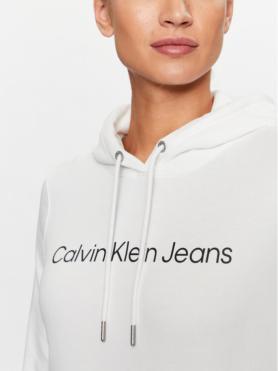Calvin Klein Jeans Calvin Klein Jeans Pluus J20J220254 Valge Regular Fit