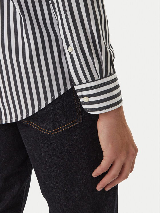 Tommy Hilfiger Tommy Hilfiger Koszula MW0MW42440 Czarny Regular Fit