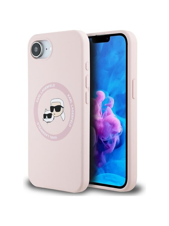 KARL LAGERFELD KARL LAGERFELD Etui na telefon Apple iPhone 16e Różowy