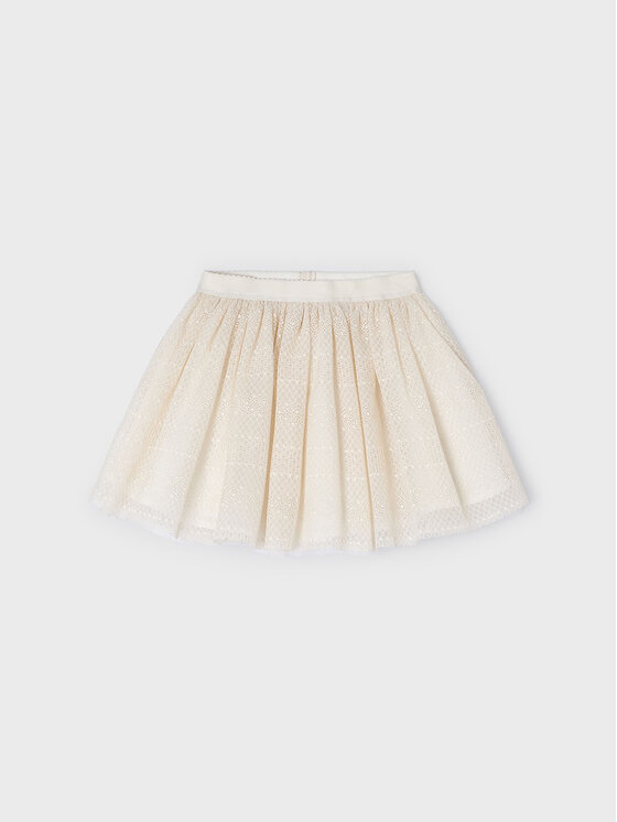 Mayoral Mayoral Спідниця з фатину 3901 Бежевий Regular Fit