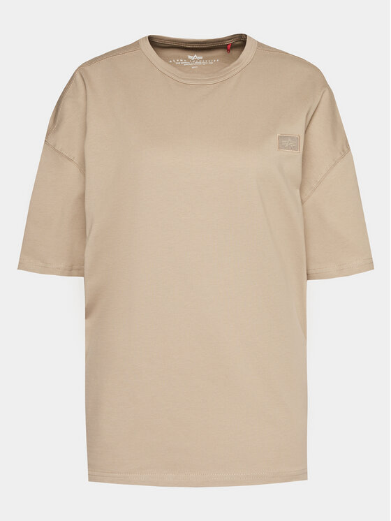 Alpha Industries Alpha Industries T-shirt Essentials 146061 Bež Relaxed Fit