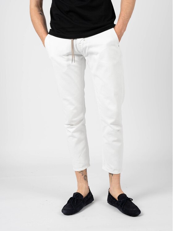 Antony Morato Antony Morato Τζιν MMTR00649-FA900127 | Oliver Λευκό Slim Fit