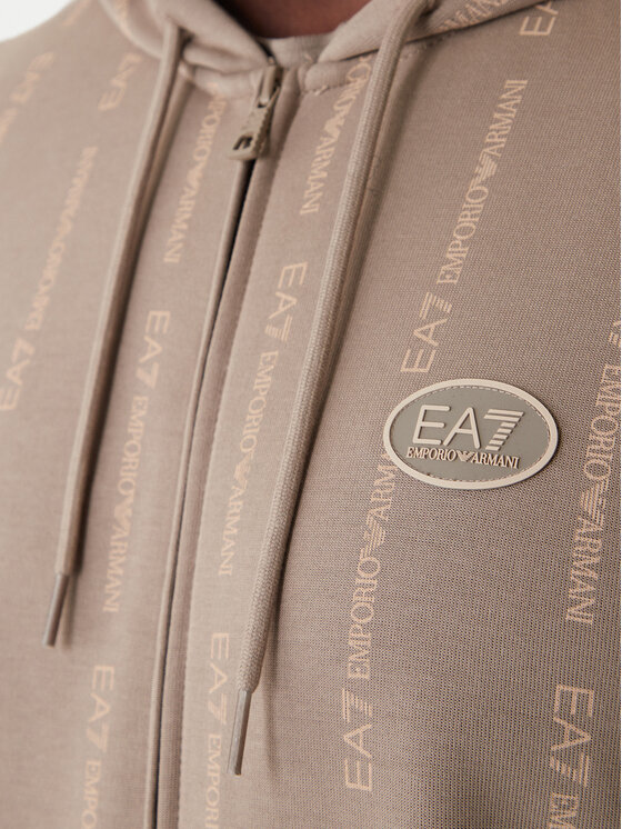EA7 Emporio Armani EA7 Emporio Armani Bluza 7M001392 AF12660 F1030 Beżowy Regular Fit