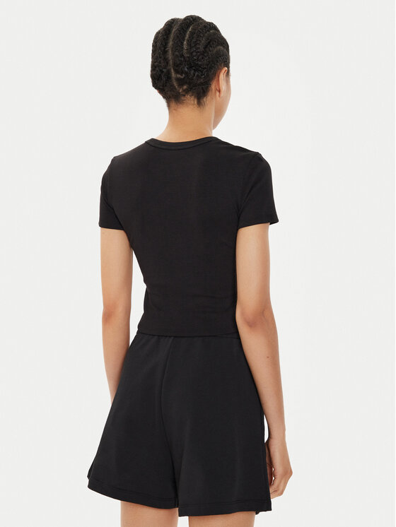 HUGO Hugo T-särk Delanor 50512000 Must Slim Fit