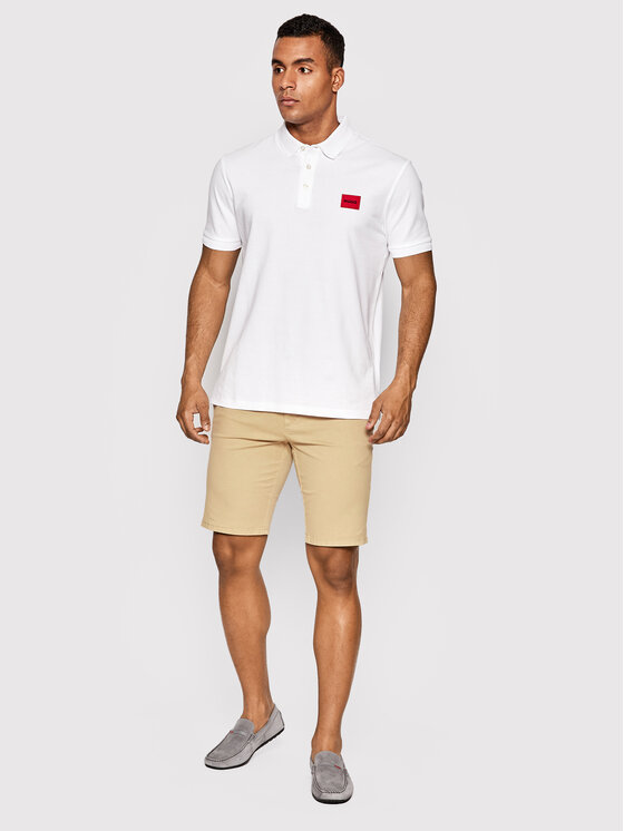 HUGO Hugo Stoffshorts David222SD 50471182 Beige Slim Fit