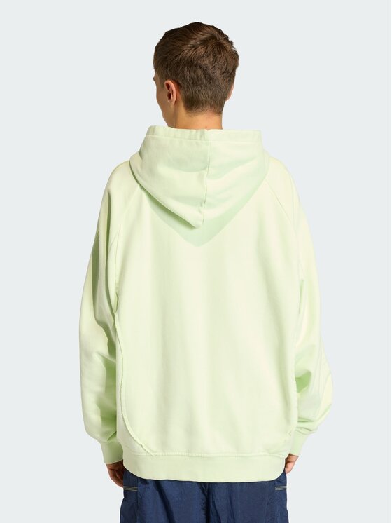 adidas adidas Bluza Adilenium Season 4 Zielony jasny Loose Fit