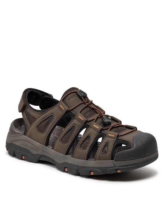Skechers Skechers Sandały Tresmen-Outseen 204111/CHOC Brązowy