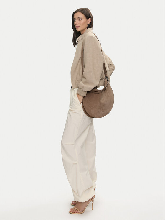 Coccinelle Coccinelle Сумка QKG Coccinellesunup Suede E1 QKG 13 01 01 Бежевий