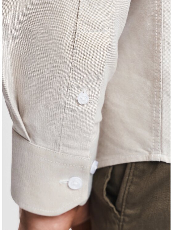 Pako Lorente Pako Lorente Koszula P26SN-1X-020 Beżowy Slim Fit