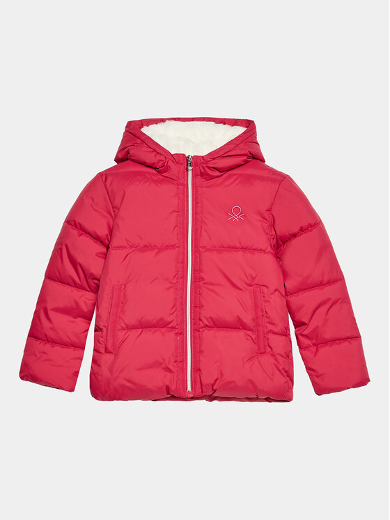 United Colors Of Benetton United Colors Of Benetton Giubbotto invernale 2SJ1CN02I Rosa Regular Fit