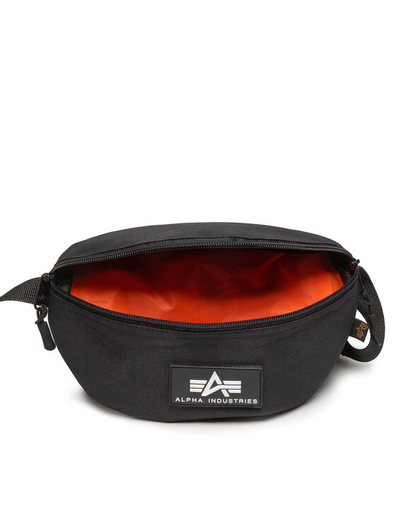 Alpha Industries Alpha Industries Nerka Rubber Print Waistbag 198912 Czarny