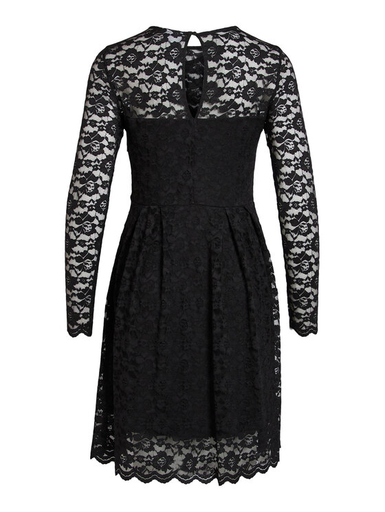 Vila Vila Kokteilinė suknelė Kalila 14078211 Juoda Regular Fit