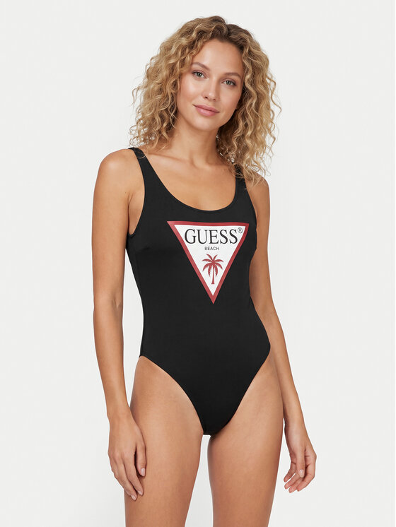 Guess Guess Μαγιό E6GJ43 KF442 Μαύρο