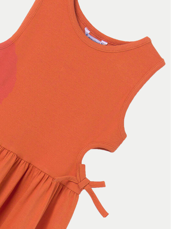 Mayoral Mayoral Suvekleit 6965 Oranž Regular Fit