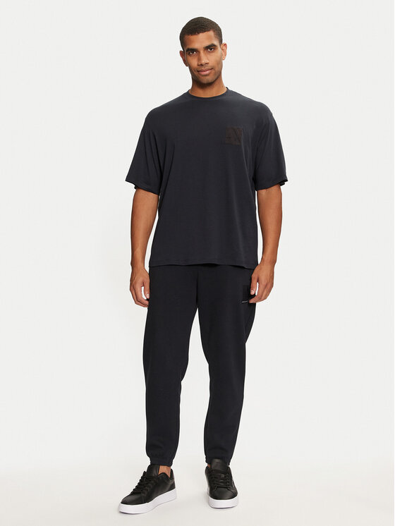 Armani Exchange Armani Exchange Póló 6DZTJG ZJ8EZ 1510 Sötétkék Regular Fit