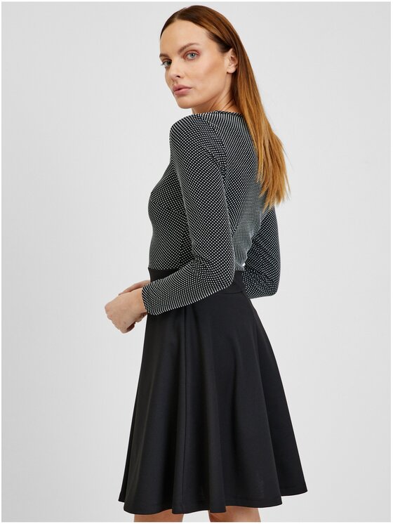Orsay Orsay Sukienka 413034-660000__XS Czarny Regular Fit