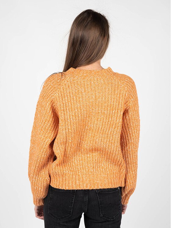 Silvian Heach Silvian Heach Maglione PGA22007MA Arancione Oversize