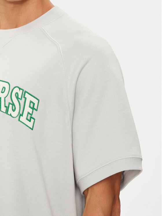 Converse Converse T-shirt M Retro Chuck Ss Crew 10026428-A03 Bianco Regular Fit