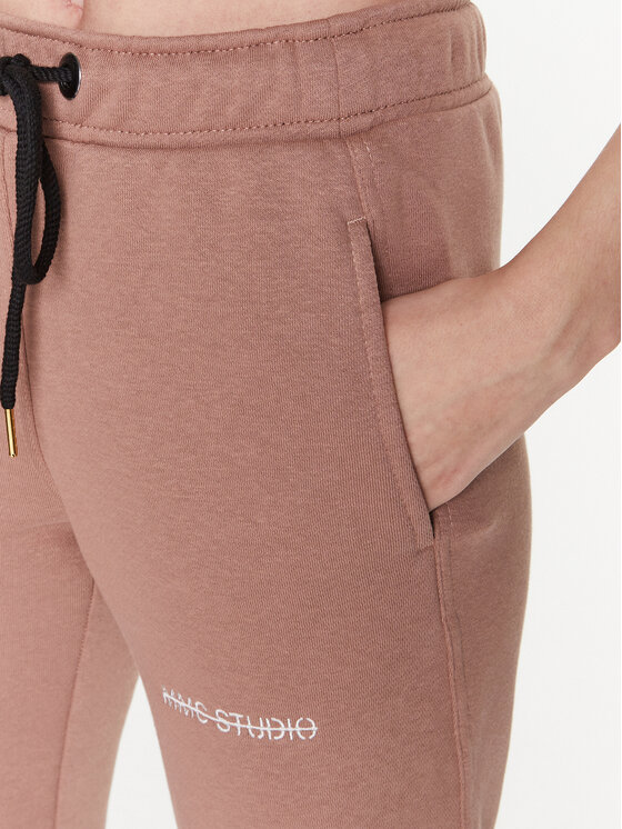 MMC Studio MMC Studio Pantaloni da tuta Dora Beige Relaxed Fit
