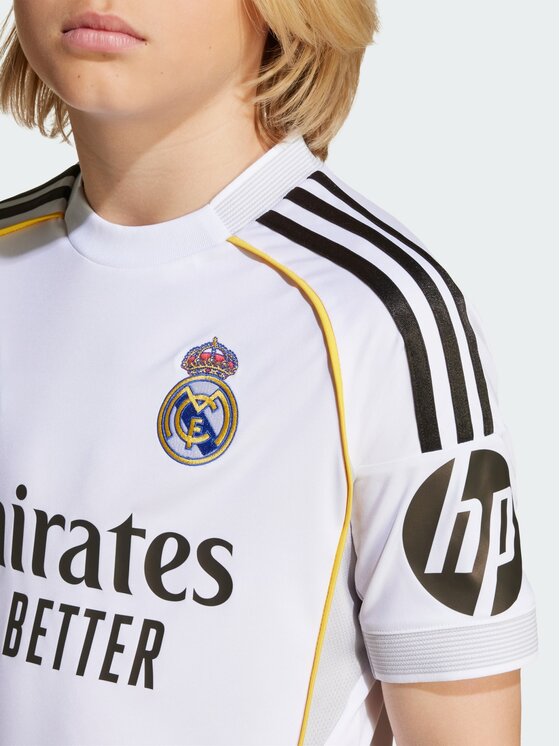 adidas adidas Komplet sportowy Real Madrid 25/26 Home Youth Kit Biały Regular Fit