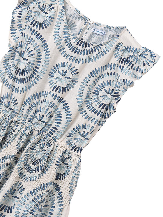 Mayoral Mayoral Rochie de vară 6975 Albastru Regular Fit