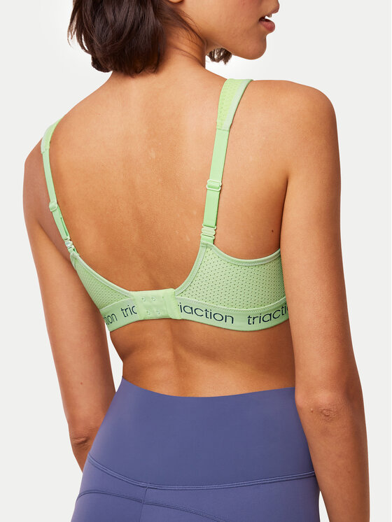 Triumph Triumph Biustonosz sportowy Triaction Energy Lite 10201677 Zielony