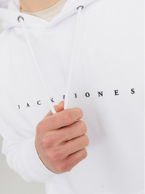 Jack & Jones Jack & Jones Hanorac 12233972 Alb Relaxed Fit