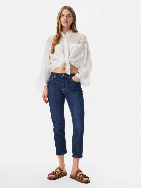 Please Please Jeans P66MBQ2CAZ Blu scuro Regular Fit