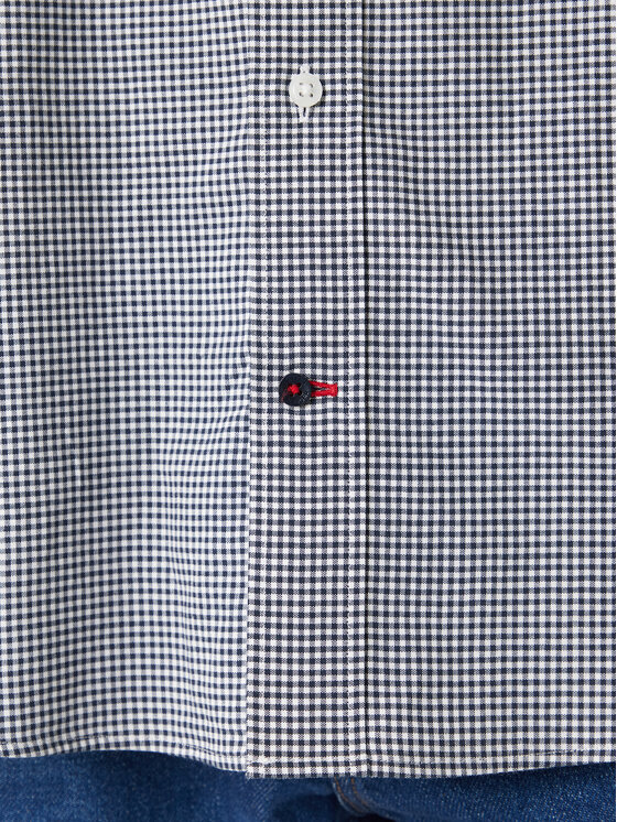 Tommy Hilfiger Tommy Hilfiger Koszula Gingham MW0MW41699 Niebieski Regular Fit