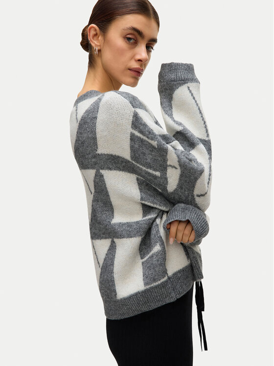 Vero Moda Vero Moda Пуловер Love 10331432 Сив Regular Fit