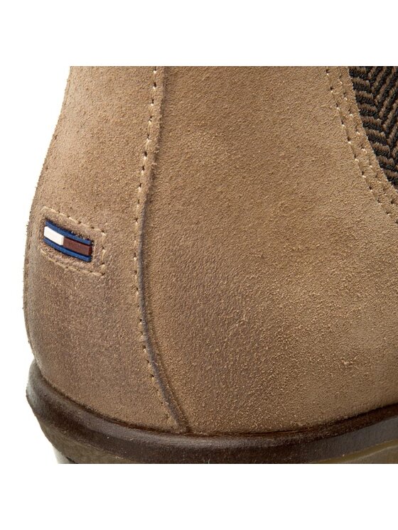 Tommy Hilfiger Tommy Hilfiger Botki DENIM Cleo 1B EN56821966 Brązowy