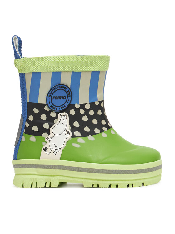 Cizme de cauciuc Reima Magisk Moomin 5400001B Verde