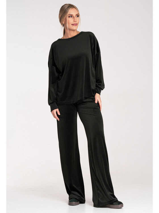 FIGL FIGL Tepláková souprava M1100 Černá Regular Fit