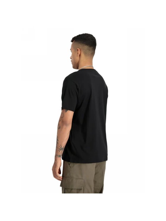 Alpha Industries Alpha Industries Tričko AI.148526 Čierna Regular Fit