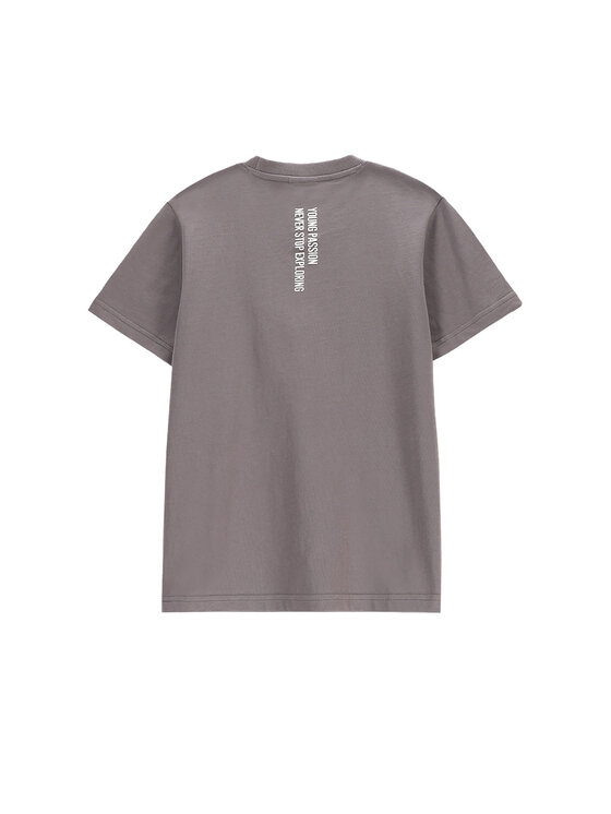 Coccodrillo Coccodrillo Tričko WC5143206VBB Sivá Regular Fit