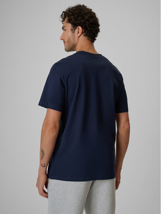4F 4F T-Shirt ESSENTIAL 2 Granatowy Regular Fit