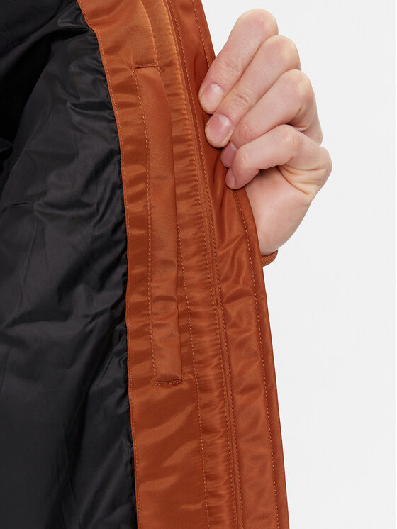 Calvin Klein Calvin Klein Bomber jakna Recycled Sateen Hero Bomber K10K109907 Rjava Regular Fit