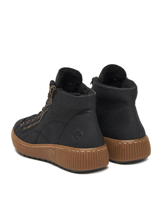 Rieker Rieker Schnürschuhe CEO-Z6610-00 Schwarz