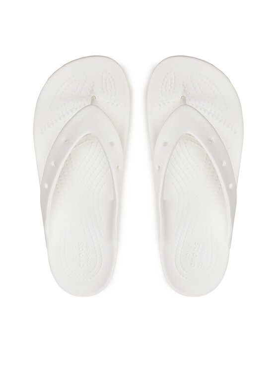 Crocs Crocs Σαγιονάρες Classic Platform Flip W 207714 Λευκό